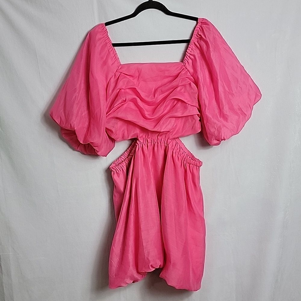 🖤5/$20🖤 A NEW DAY.. pink, puffy mini dress..